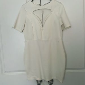 Off White Bodycon Dress